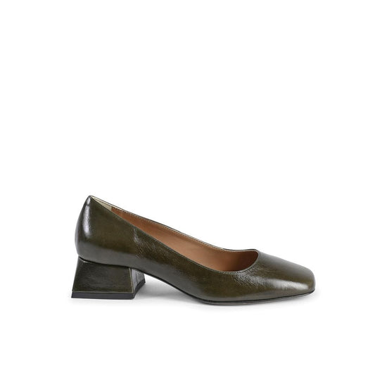 19V69 Italia 40 19V69 Italia Green Leather Pump