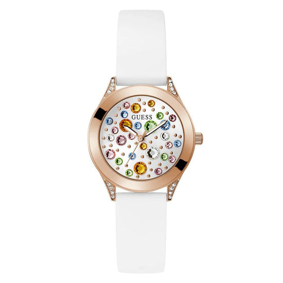 Guess White Synthetic Watch