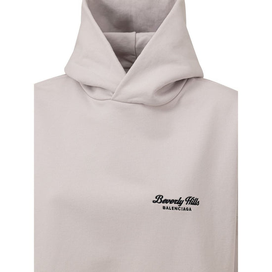 Balenciaga Gray Cotton Sweater