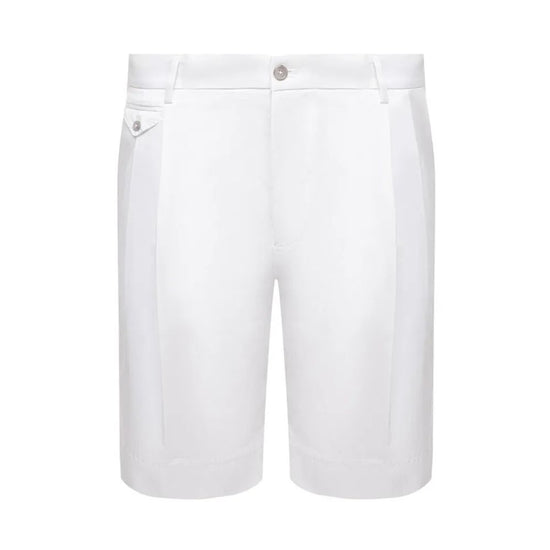 Dolce & Gabbana White Cotton Short