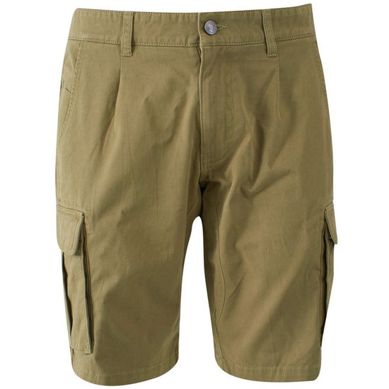 Yes Zee Green Cotton Short
