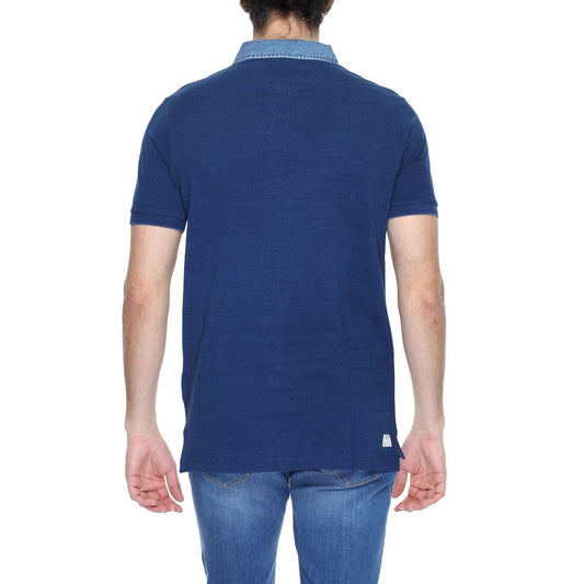 U.S. POLO ASSN. Blue Cotton Polo Shirt
