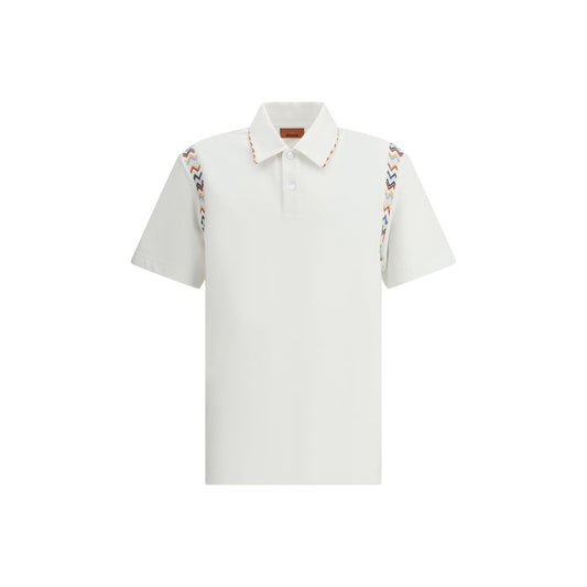 Missoni Polo Shirt with ZigZag details