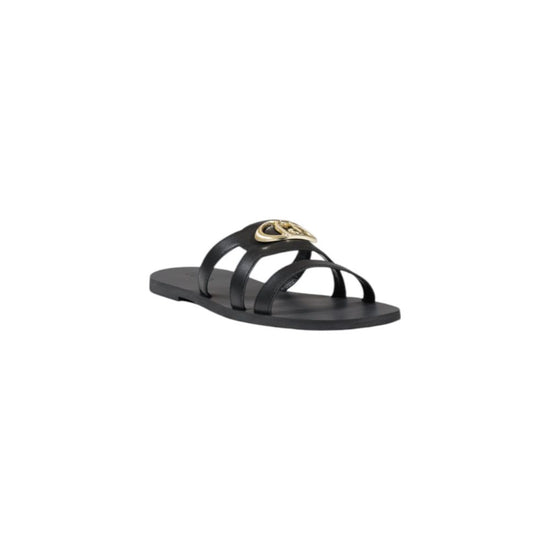 Liu Jo Black Leather Sandal