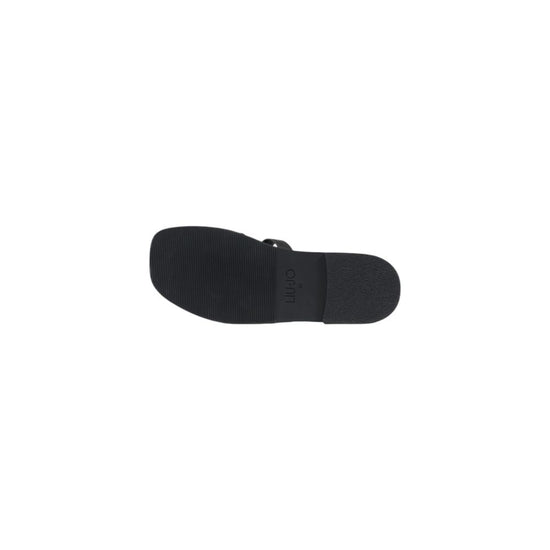 Liu Jo Black Leather Sandal
