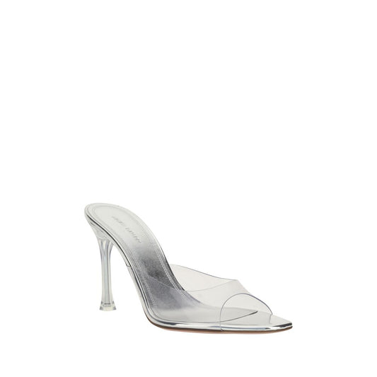Amina Muaddi Alexa Glass Sandals