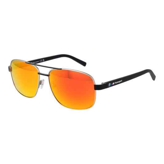 BMW Motorsport Silver Men Sunglasses