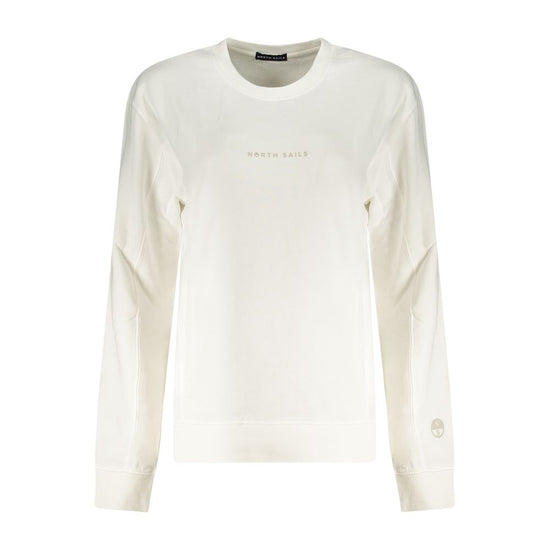 North Sails White Cotton Women Sweater