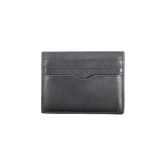 Tommy Hilfiger Blue Leather Men Wallet