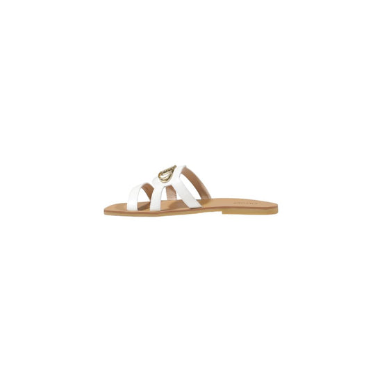Liu Jo Cream Leather Sandal