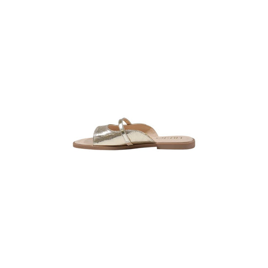 Liu Jo Gold Polyethylene Sandal