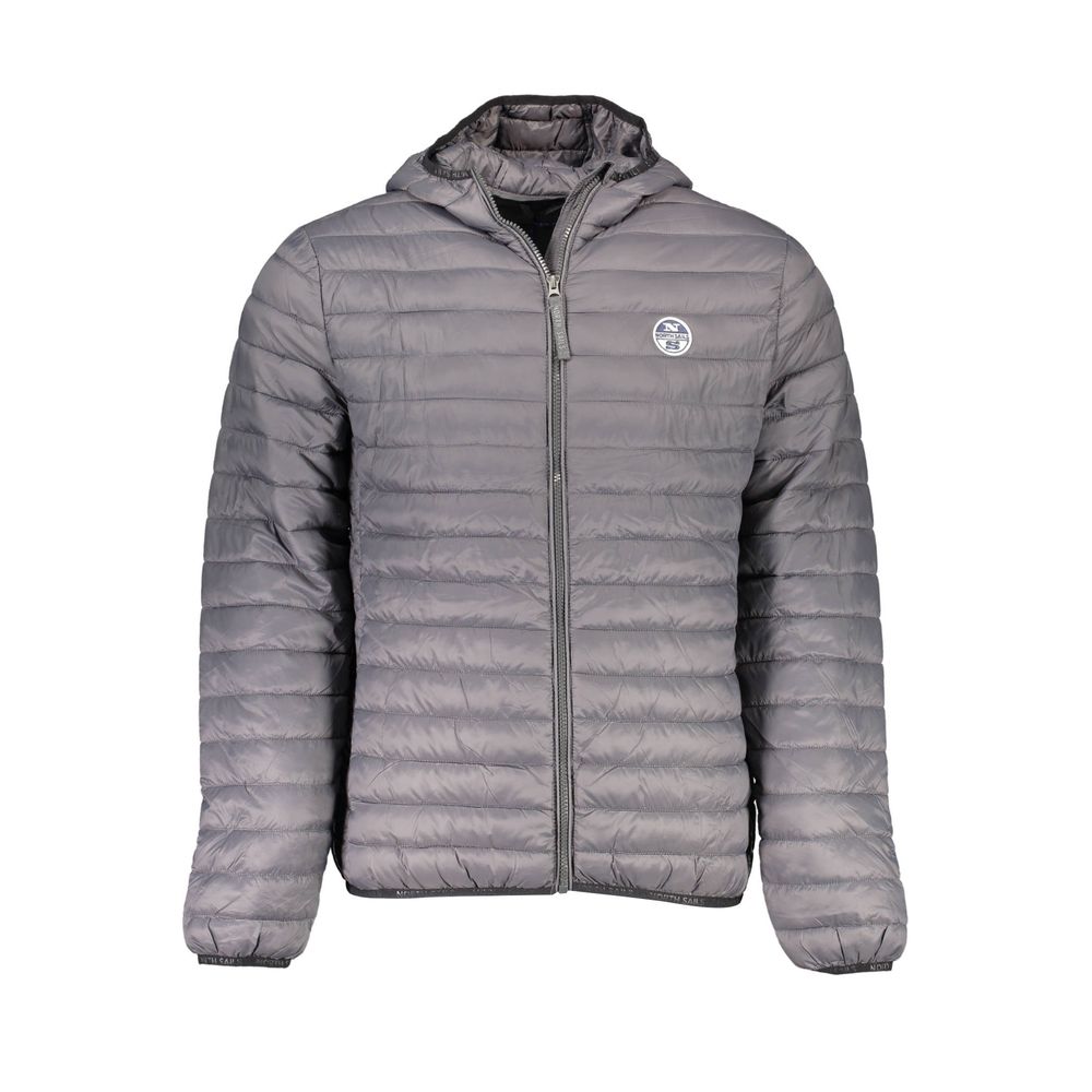 North Sails Brown Polyamide Men Jacket