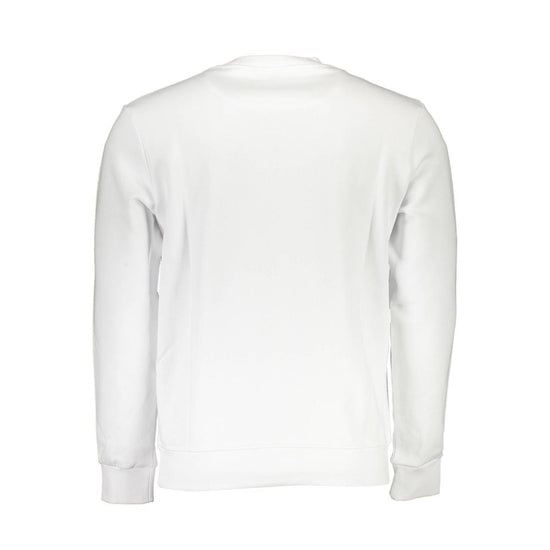 North Sails White Cotton Men Sweater