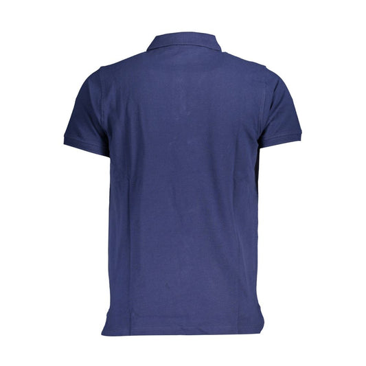 Norway 1963 Blue Cotton Men Polo Shirt