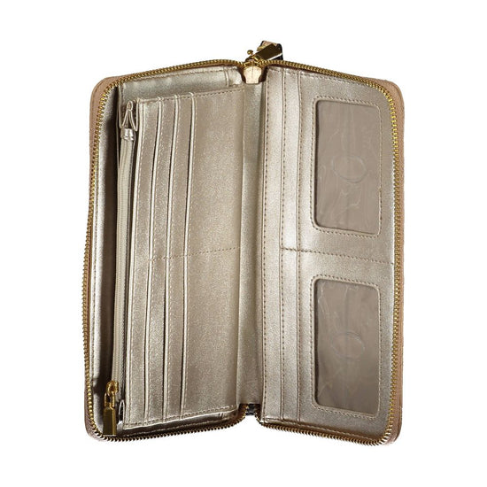 Guess Jeans Beige Polyethylene Women Wallet