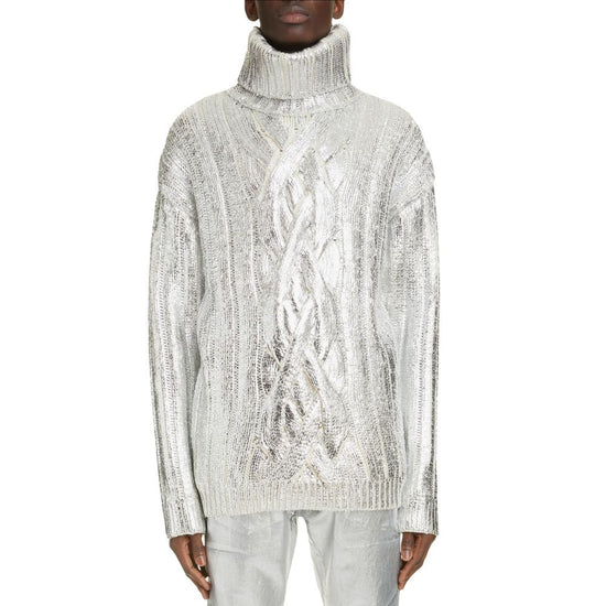 Balmain Brown Wool Sweater