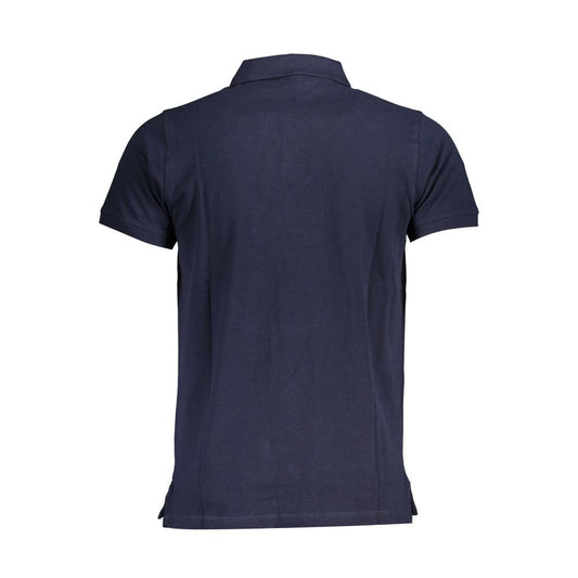 Norway 1963 Blue Cotton Men Polo Shirt