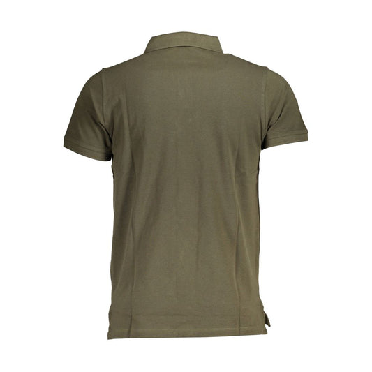 Norway 1963 Green Cotton Men Polo Shirt