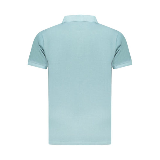 Norway 1963 Light Blue Cotton Men Polo Shirt