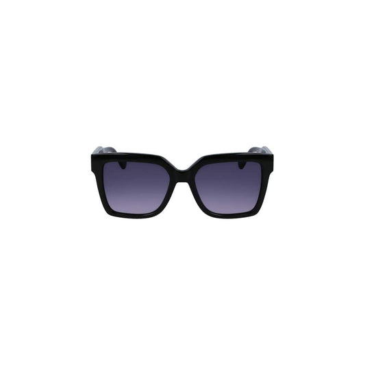 Liu Jo Black Haircalf Women Sunglass