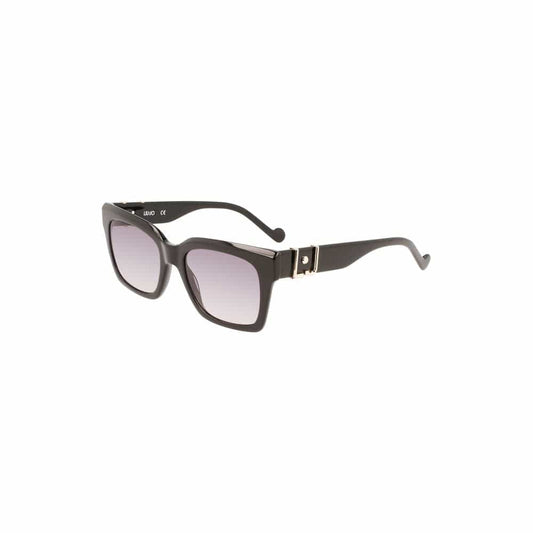 Liu Jo Black Haircalf Women Sunglasses