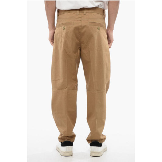 Diesel RED TAG Stretch Cotton Single-Pleat P-ARTHUR Pants
