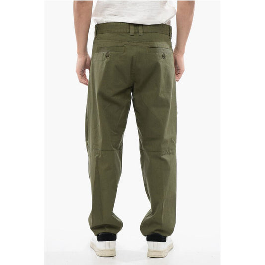 Diesel RED TAG Stretch Cotton Single-Pleat P-ARTHUR Pants