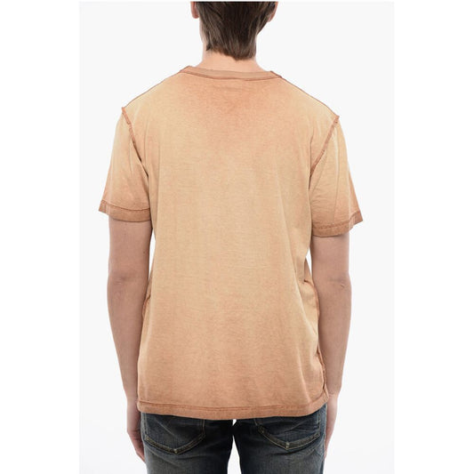 Diesel RED TAG Acid Wash Effect T-DIEGOR-L2 Crew-Neck T-shirt