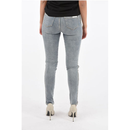 Philipp Plein vintage effect BY THE ROAD High Waist Jegging