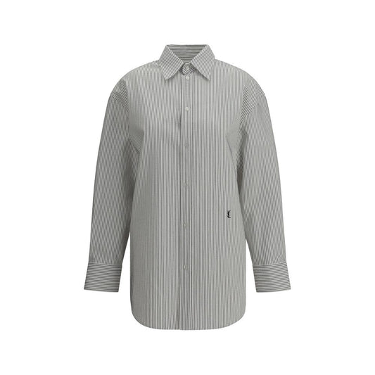 Saint Laurent Striped Cassandre Shirt