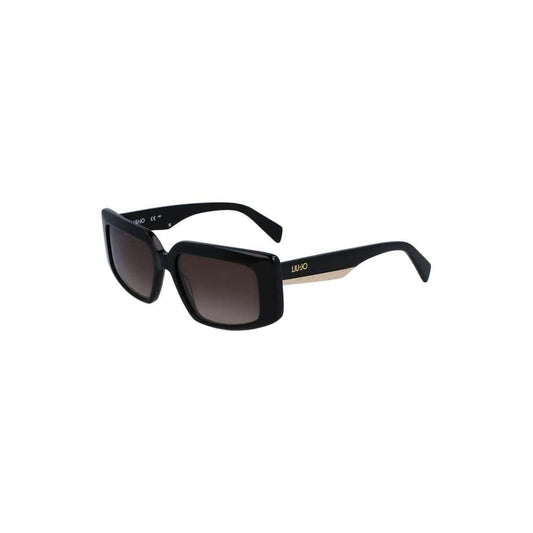Liu Jo Black Haircalf Women Sunglasses