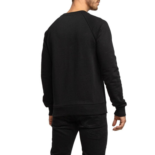 Balmain Black Cotton Sweater
