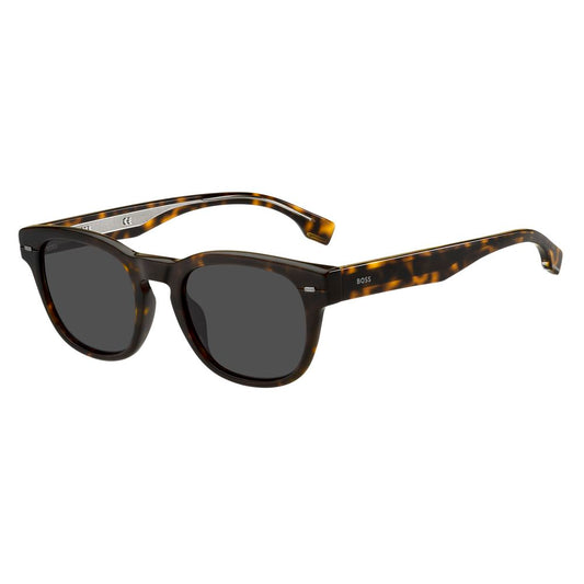 Hugo Boss Brown Haircalf Sunglasses