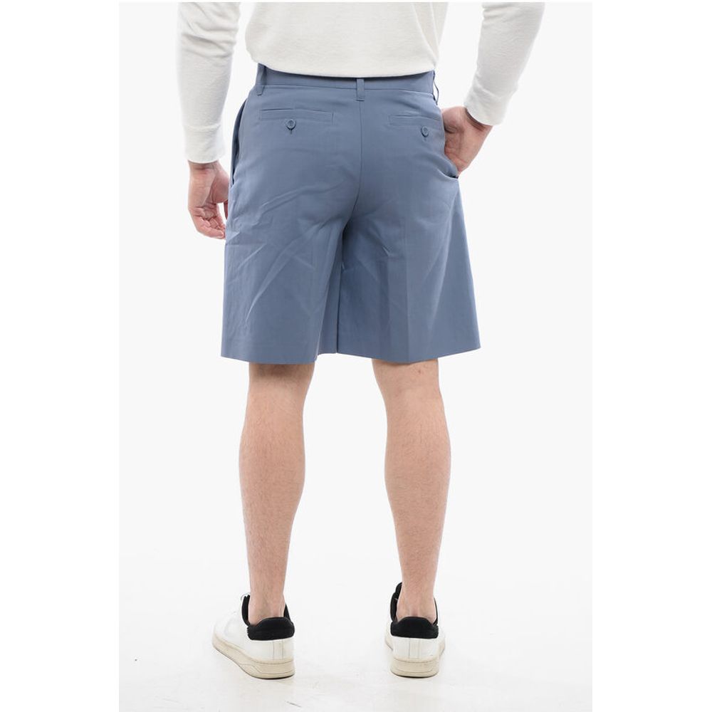 Dior Pleated Straight-Fit Shorts