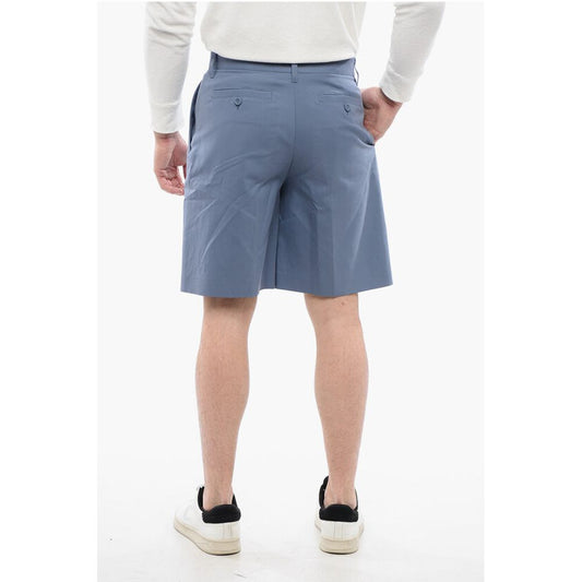 Dior Pleated Straight-Fit Shorts