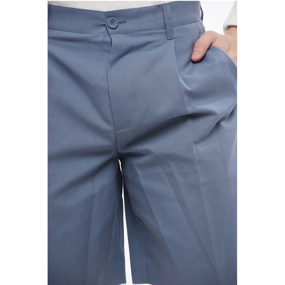Dior Pleated Straight-Fit Shorts