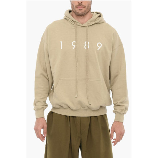 1989 Studio Brushed Cotton Hoodie with Contrasting Logo