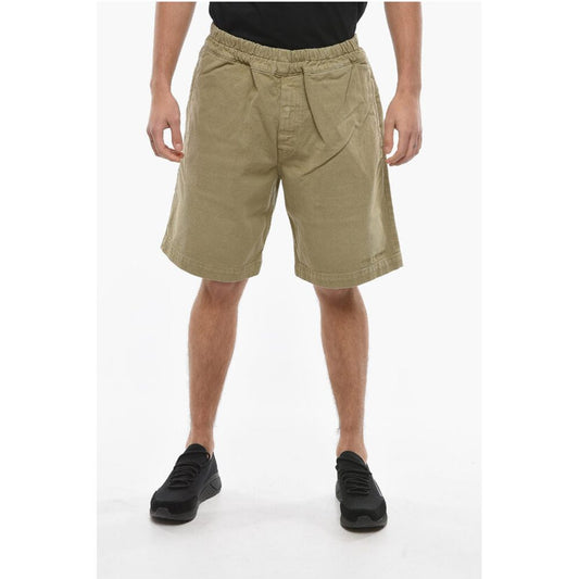 14 BROS Drawstring Waist Cotton Shorts
