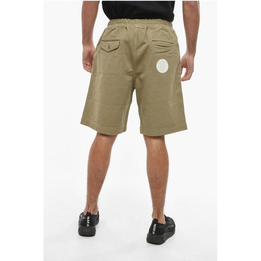 14 BROS Drawstring Waist Cotton Shorts