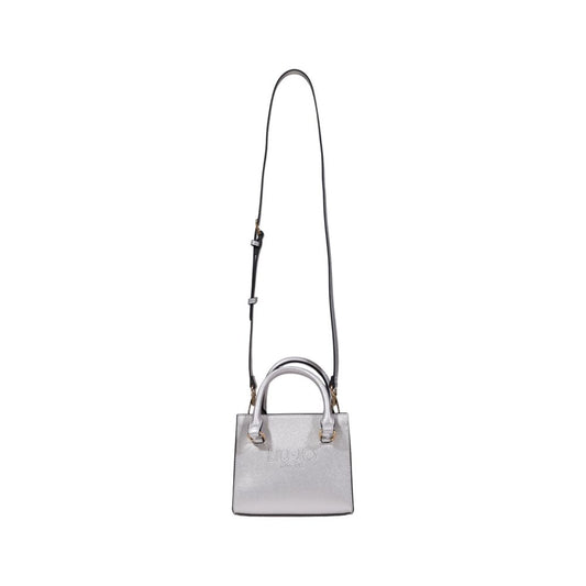 Liu Jo Silver Polyethylene Handbag