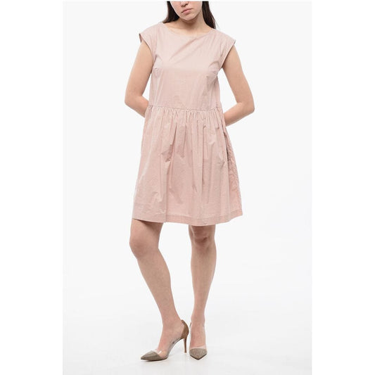 Woolrich Popeline Cotton Sleeveless Dress
