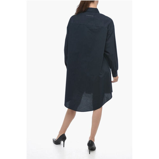 Maison Margiela MM6 Popeline Oversized Fit Shirt Dress