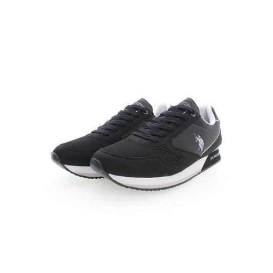 U.S. POLO ASSN. Black Polyester Sneaker