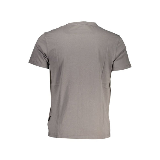 Napapijri Gray Cotton T-Shirt