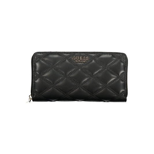 Guess Jeans Black Polyethylene Wallet
