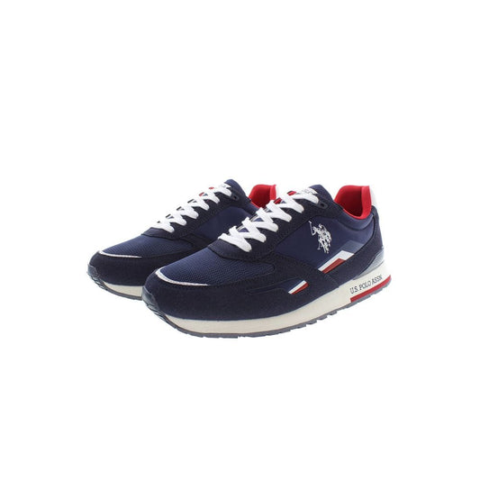 U.S. POLO ASSN. Blue Polyester Sneaker
