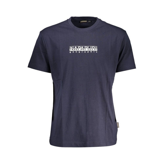 Napapijri Blue Cotton T-Shirt