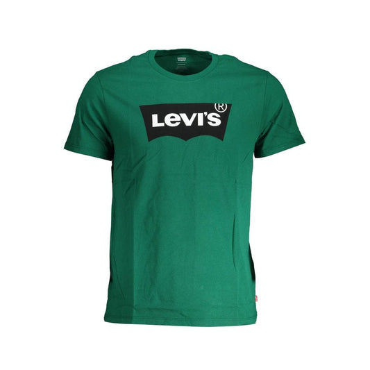 Levi's Green Cotton T-Shirt