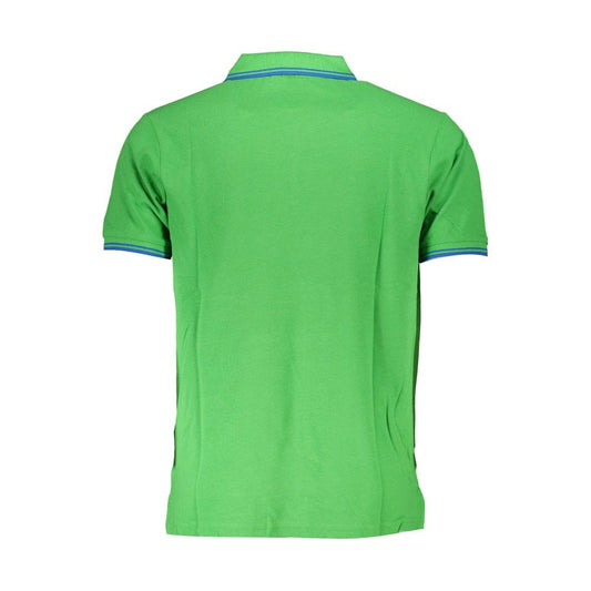 U.S. Grand Polo Green Cotton Polo Shirt