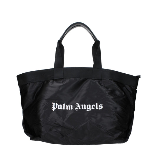 Palm Angels Black Fabric Shoulder Bag